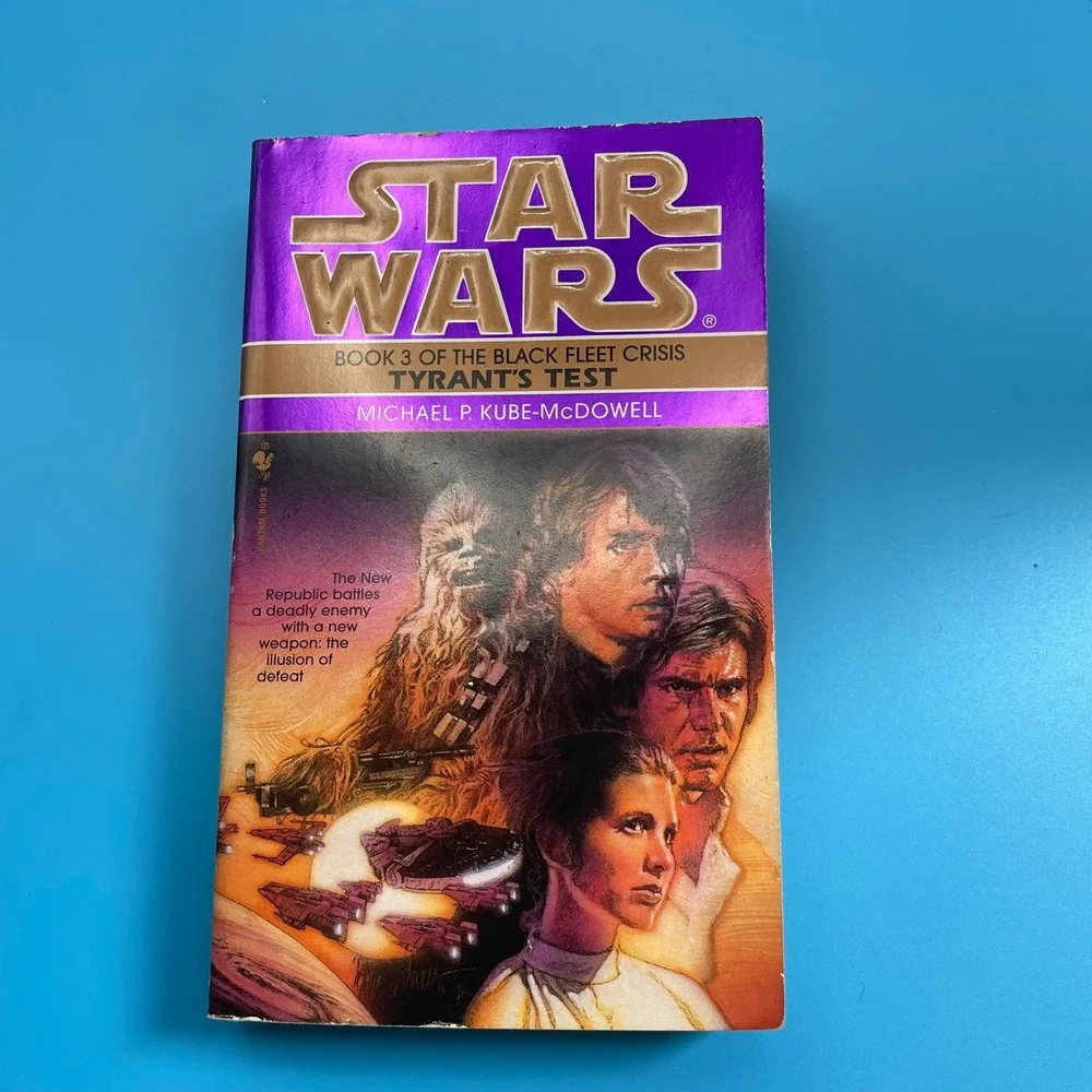 Star Wars Black Fleet Crisis Trilogy Michael P Kube-McDowell Science Fiction‎